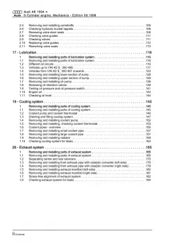 Audi A8 4D 1994-2002 6-cyl. petrol engine mechanics 174 hp repair manual eBook