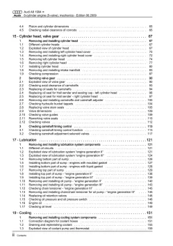 Audi A8 4D 1994-2002 6-cyl. petrol engine mechanics 193 hp repair manual eBook