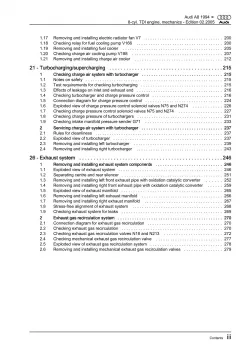 Audi A8 4D 1994-2002 diesel tdi engine mechanics 3.3l 224 hp repair manual eBook