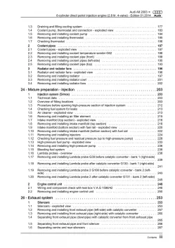 Audi A8 type 4E 2002-2010 6-cyl. petrol engines 209-231 hp repair manual eBook