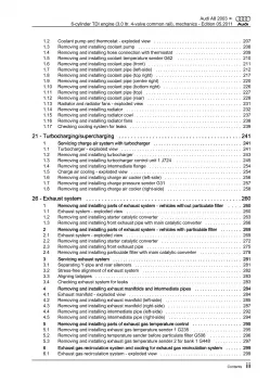 Audi A8 4E 2002-2010 diesel engine mechanics 3.0l 211-232 hp repair manual eBook