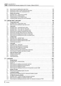 Audi A8 4H 2010-2017 8-cyl. petrol engines 371 hp repair workshop manual eBook