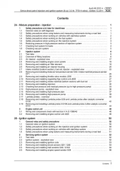 Audi A8 4H 2010-2017 simos injection ignition system 3.0l repair manual eBook