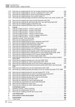 Audi A8 type 4N 2017-2021 electrical system repair workshop manual eBook