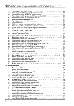 Audi A8 4N 2017-2021 servicing diesel engines 211-350 hp repair manual eBook