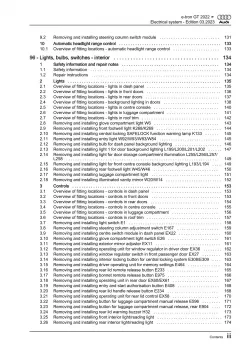 Audi e-tron GT type F8 from 2020 electrical system repair workshop manual eBook