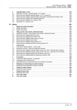 Audi Q8 e-tron type GE 2018-2022 electrical system repair workshop manual eBook