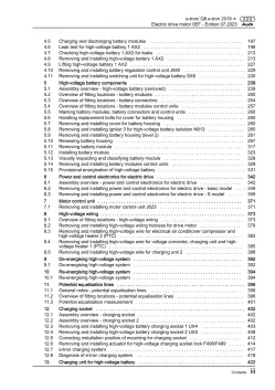 Audi Q8 e-tron type GE 2018-2022 electric drive 0EF repair workshop manual eBook