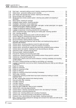 Audi Q3 type 8U 2011-2018 maintenance repair workshop manual eBook pdf
