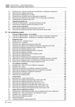 Audi Q3 8U (11-18) heating air conditioning system repair workshop manual eBook