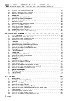 Audi Q3 F3 from 2018 servicing petrol engines 170-310 hp repair manual eBook