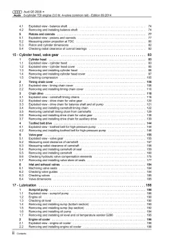 Audi Q5 8R 2008-2017 6-cyl. 3.0l diesel engines 211-239 hp repair manual eBook