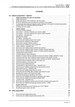 Audi Q5 8R (08-17) tdi injection glow plug system 211-239 hp repair manual eBook