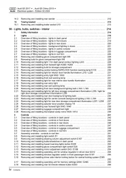 Audi Q5 type FY 2016-2020 electrical system repair workshop manual eBook