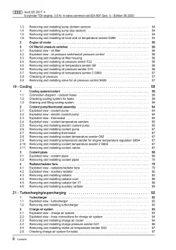 Audi Q5 type FY 2016-2020 4-cyl. diesel engines 3.0l 249 hp repair manual eBook