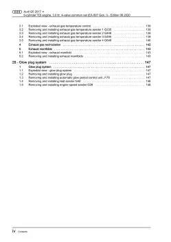 Audi Q5 type FY 2016-2020 4-cyl. diesel engines 3.0l 249 hp repair manual eBook