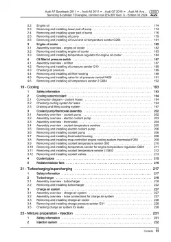 Audi Q5 FY 2016-2020 servicing diesel engines 190-374 hp repair manual eBook