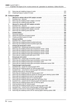 Audi Q7 4L 2005-2015 diesel engine mechanics 3.0l 204-245 hp repair manual eBook