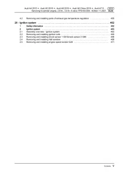 Audi Q7 4M from 2015 servicing petrol engines 340-462 hp repair manual eBook