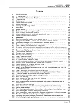 Audi Q8 type 4M from 2018 maintenance repair workshop manual eBook pdf