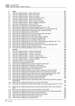 Audi Q8 type 4M from 2018 electrical system repair workshop manual eBook