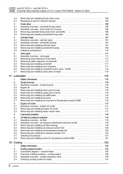Audi Q8 type 4M from 2018 6-cyl. petrol engines 340-462 hp repair manual eBook