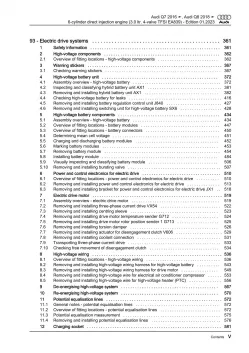 Audi Q8 type 4M from 2018 6-cyl. petrol engines 340-462 hp repair manual eBook