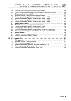 Audi Q8 4M from 2018 servicing diesel engines 211-350 hp repair manual eBook