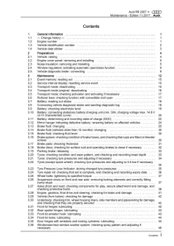 Audi R8 type 42 2006-2015 maintenance repair workshop manual eBook pdf