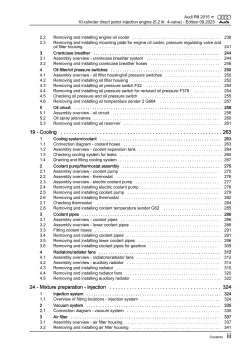 Audi R8 type 4S 2015-2024 10-cyl. petrol engines 540-620 hp repair manual eBook