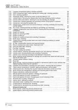 Audi TT type 8J 2006-2014 maintenance repair workshop manual eBook pdf