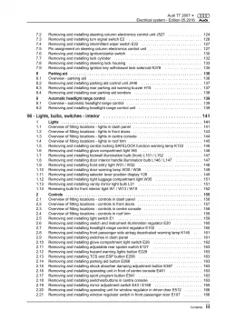 Audi TT type 8J 2006-2014 electrical system repair workshop manual eBook