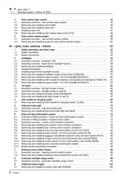 Cupra Born type K1 from 2021 electrical system repair workshop manual eBook