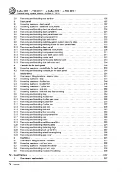 MAN TGE UC from 2016 general body repairs interior repair workshop manual pdf