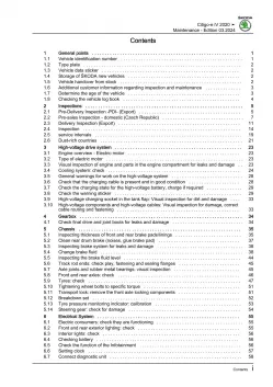 Skoda Citigo-e iV type NE 2019-2020 maintenance repair workshop manual eBook