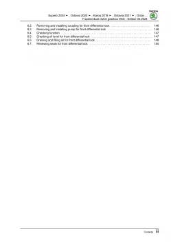 Skoda Karoq NU from 2017 7 speed dual clutch gearbox 0GC repair manual eBook