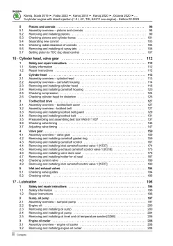 Skoda Karoq NU from 2017 3-cyl. petrol engines 95-110 hp repair manual eBook