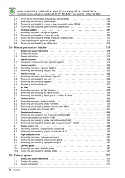 Skoda Karoq NU from 2017 3-cyl. petrol engines 95-110 hp repair manual eBook