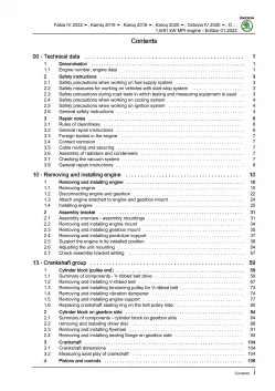 Skoda Karoq NU from 2017 4-cyl. petrol engines 1.6l 110 hp repair manual eBook