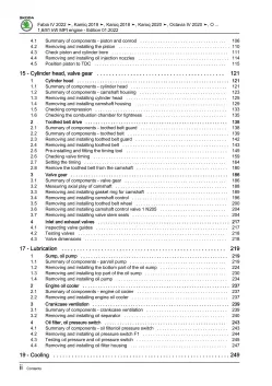 Skoda Karoq NU from 2017 4-cyl. petrol engines 1.6l 110 hp repair manual eBook