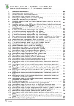 Skoda Karoq NU from 2017 4-cyl. diesel engines 116-200 hp repair manual eBook