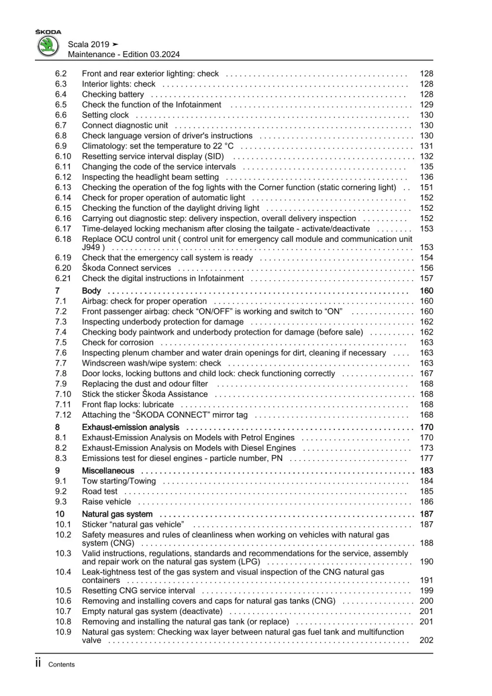 Skoda Scala maintenance repair manual eBook download NW (19&