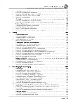 VW Amarok type 2H 2010-2016 4-cyl. diesel engines 2.0l repair manual pdf ebook