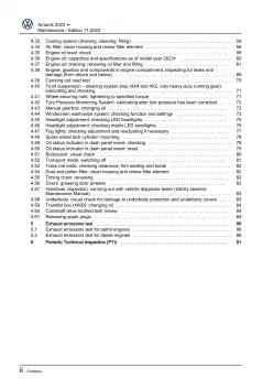 VW Amarok 2 type T1 from 2022 maintenance repair workshop manual guide pdf ebook