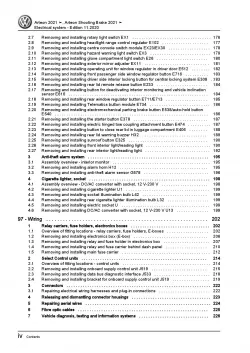 VW Arteon type 3H from 2020 electrical system repair workshop manual pdf ebook