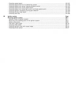 VW Bora 1J 1998-2006 motronic injection ignition system 1.8l repair manual pdf