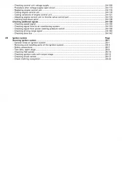 VW Bora 1J (98-06) motronic injection ignition system 150 hp repair manual pdf