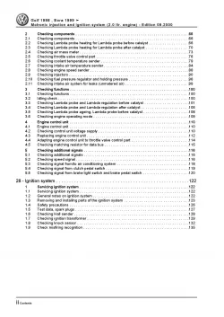 VW Bora 1J 1998-2006 motronic injection ignition system 2.0l repair manual pdf