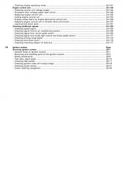 VW Bora 1J 1998-2006 motronic injection ignition system 170 hp repair manual pdf