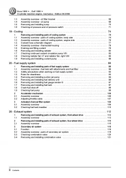 VW Bora 1J 1998-2006 5-cyl. injection engine mechanics 150 hp repair manual pdf